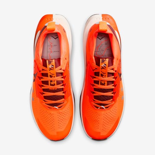 Nike Zegama 2 Men's Trail Running Shoes (Hyper Crimson/Glacier Blue/Sail/Dark Team Red) Size 7.5