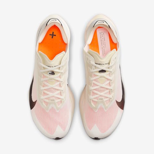 Nike Vaporfly 4 Proto Women's Road Racing Shoes (HF6411-100, Sail/Total Orange/White/Black) Size 8.5