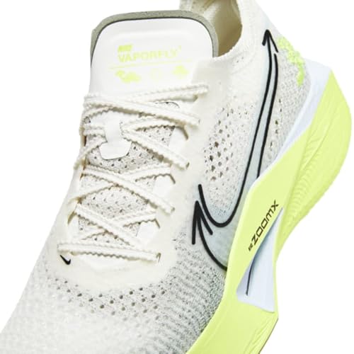 Nike Vaporfly 3 Men's Road Racing Shoes (HQ3450-147, Sail/Volt/Pacific Moss/Glacier Blue) Size 11.5