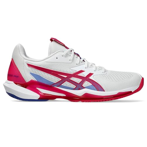 ASICS Women's Solution Speed Ff 3 Sneaker, White Bright Rose, 10