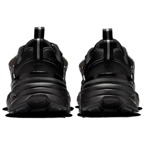 Nike V2K Run - Women's (Black/Black/MTLC Silver) Size 8