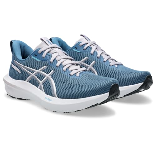 ASICS Women's GT-1000 14 Running Shoes, 8.5, Winter SEA/White
