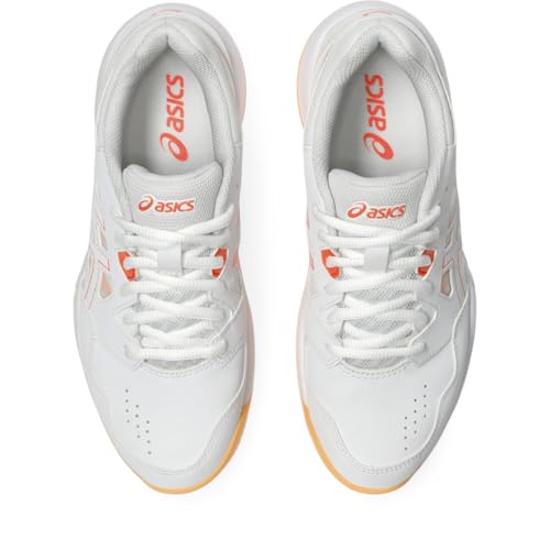 ASICS Women's Gel-RENMA Pickleball Shoes, 9, White/Vivid Coral