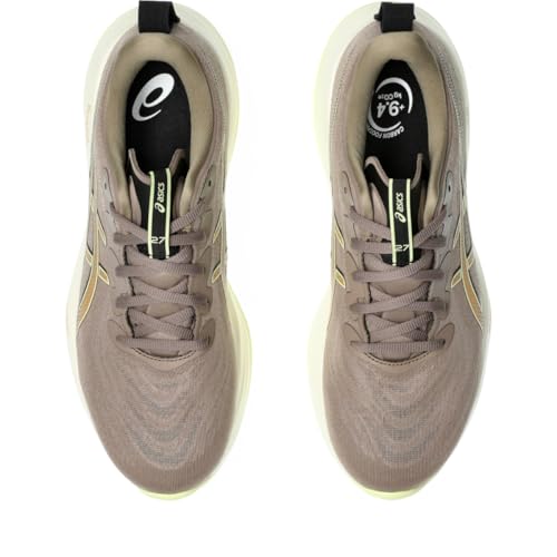 ASICS Men's Gel-Cumulus 27 Running Shoes, 12, Taupe Grey/Black