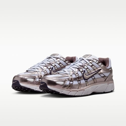 Nike P-6000 Women's Shoes (White/Light Violet Or/Tattoo/Purple Dynasty) Size 6
