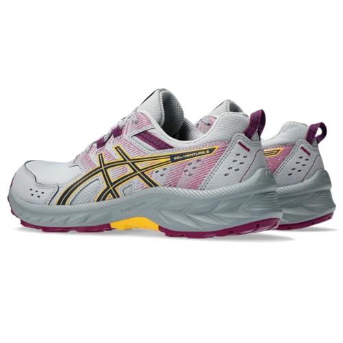 ASICS Women's Gel-Venture 9 Running Shoes, 8, Piedmont Grey/Blue Expanse