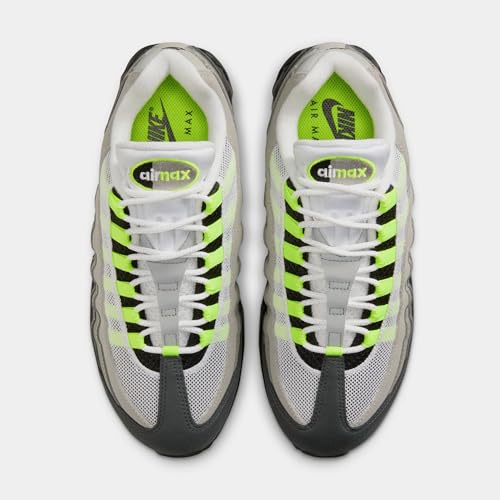 Nike Air Max 95 Big Bubble Neon Womens Running Shoes (Black/Neon Yelow/Anthracite/Light Graphite) Size 6