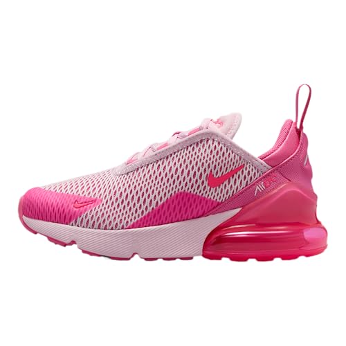 Nike Air Max 270 Little Kids' Shoes (Pink Foam/Pinksicle/White/Hyper Pink) Size 2.5