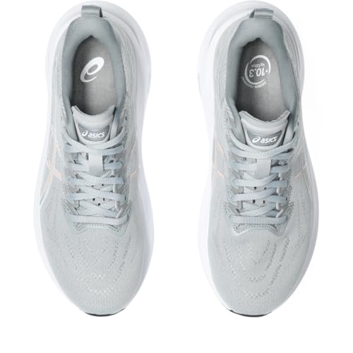 ASICS Women's GT-2000 13 Running Shoes, 11, Piedmont Grey/White