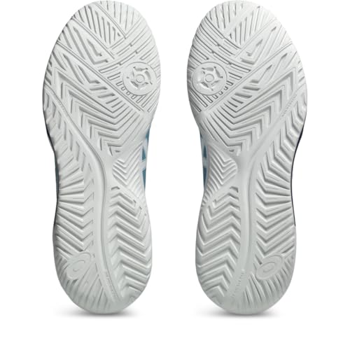 ASICS Men's Gel-Dedicate 8 Pickleball Shoes, 9, SABA Blue/White
