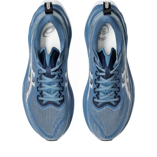 ASICS Unisex SUPERBLAST 2 Running Shoes, 4M / 5.5W, Winter SEA/White