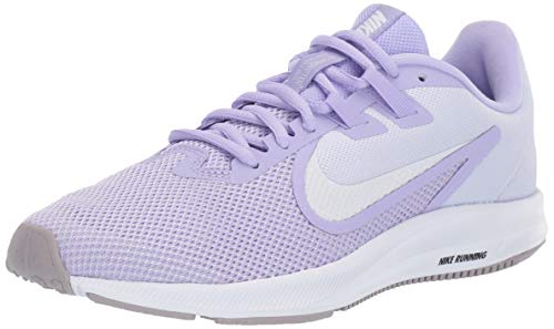 Nike Women's Women's Nike Downshifter 9 Shoe, Purple Agate/White - Lavender Mist, 6 Regular US