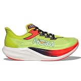 Hoka Unisex Rocket X 3 Neon Yuzu/Squid Ink 10 Medium