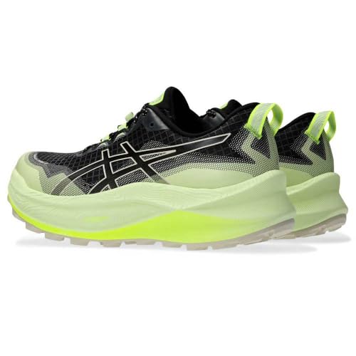 ASICS Women's Trabuco Max 3 Sneaker, Black Light Blue, 8.5 US