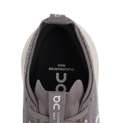 On Mens Cloudsurfer Max Asphalt/Ice 10.5 M
