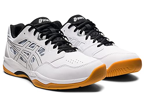 ASICS Men's Gel-RENMA Indoor Shoe, 9.5, White/Black