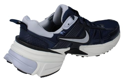 Nike V2K Run Shoes (HJ4497-400, Obsidian/Thunder Blue/Wolf Grey) Size 10