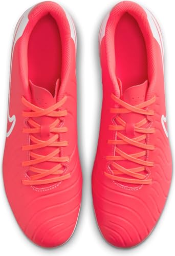 NIKE Tiempo Legend 10 Club MG SneakerUnisex – Adult, Hot Lava White, 11.5 US