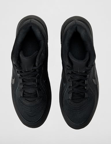 Nike Men's Precision 8 Mid Basketball Shoes, Black/Black-Black, 10