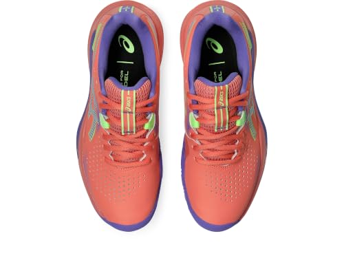 ASICS Women's Gel-Challenger 15 Padel Trainers, Guava Amethyst, 44.5 EU