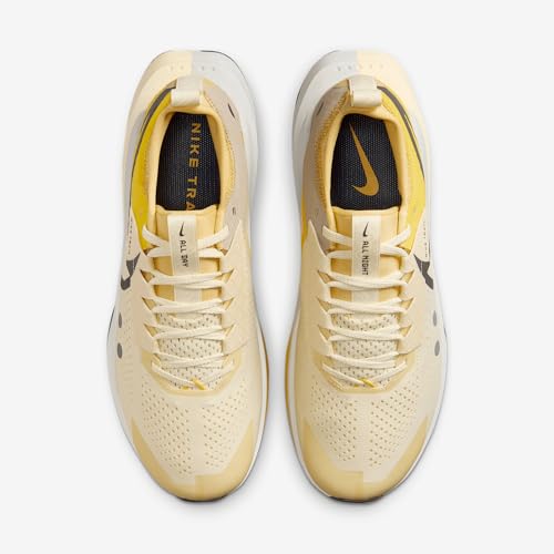 Nike Zegama 2 Men's Trail Running Shoes (Alabaster/Lightning/Saturn Gold/Medium Ash) Size 7