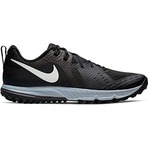 NIKE Men's Air Zoom Terra Kiger 5 Running Shoes, Black Black Barely Grey Thunder Grey Wolf Grey 001, 6.5/7