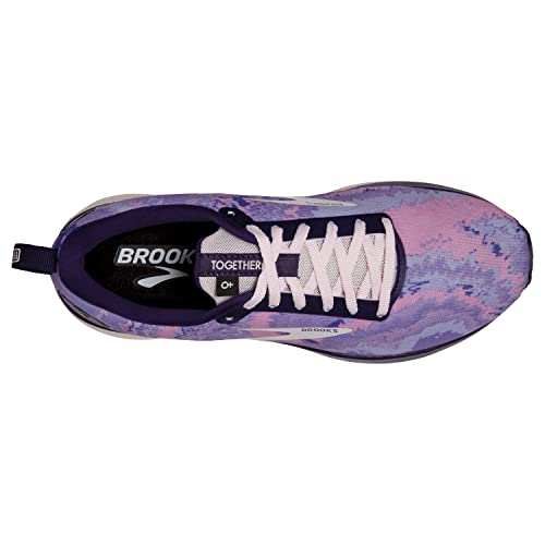 Brooks Women's Revel 4 Running Shoe - Orchid/Purple/Black - 6