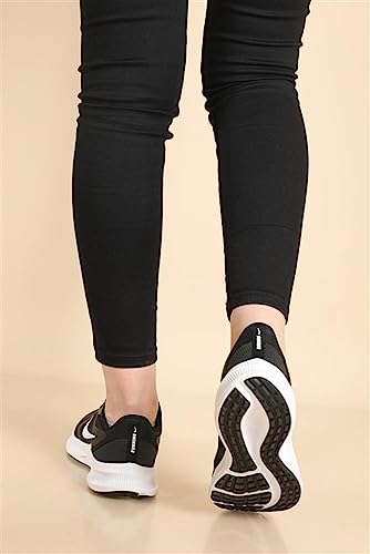 NIKE Women's Downshifter 11 Running Shoe, Black White Anthracite, 3 UK