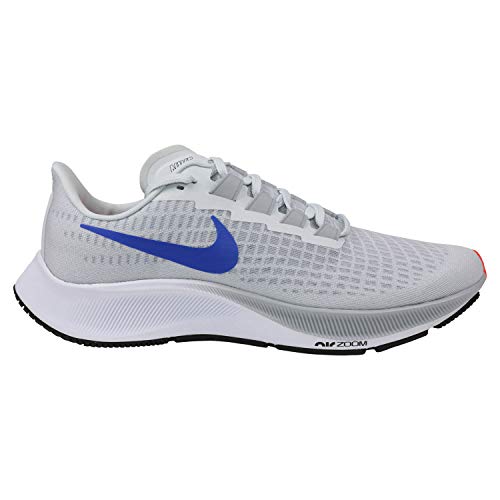 Nike Air Zoom Structure 24, Men's Sneakers, Pure Platinum Racer Blue Wolf Grey BRT Crimson White Black, 11.5 US