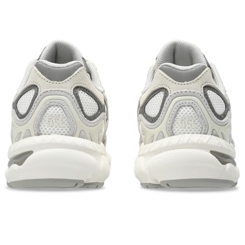 ASICS Unisex Kid's Gel-NYC Grade School (Big Kid), Cream/Oyster Grey, 5.5 Medium, Big Kid