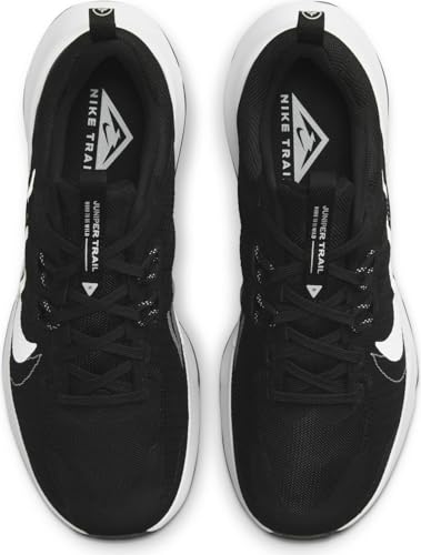 Nike Women's WMNS Juniper Trail 2 Nn Running Shoe, Black White, 5 AU