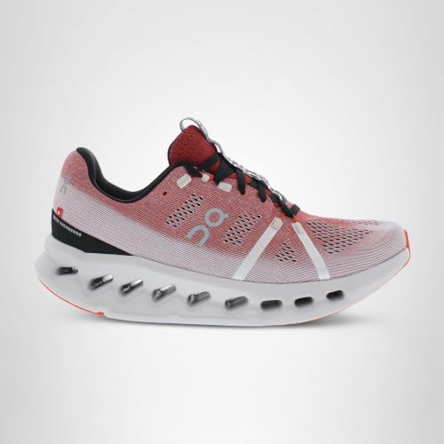 On Cloudsurfer Mens Shoes Size 10.5, Color: Auburn Light/Frost-Red