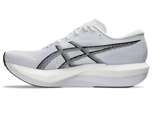 ASICS Unisex-Adult Magic Speed 5 Sports Shoes, WHITE/BLACK, 12 UK Men/ 11 UK Women