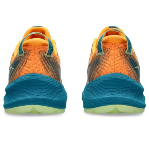 ASICS Men's Gel-Trabuco 12 Running Shoes, 7, Stadium Orange/Cool Matcha