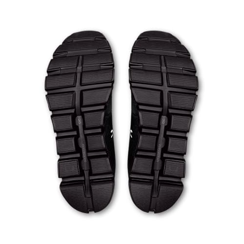On Men's Cloud 6 Sneakers, Black/Black, 10 Medium US
