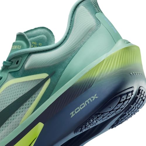 Nike Zoom Fly 6 Men's Road Racing Shoes (Cannon/Light Silver/Cobalt Bliss/Seaweed) Size 10.5