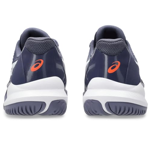 ASICS Men's Gel-Challenger 14 Tennis Shoes, 14, Indigo Fog/White