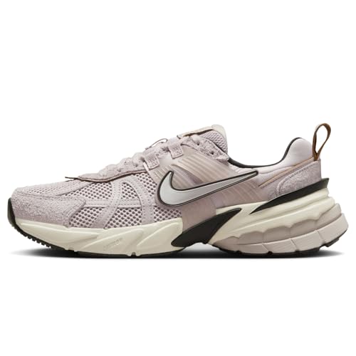 Nike V2K Run Shoes (FN6703-001, Platinum Violet/Light Bone/Black/Chrome) Size 11
