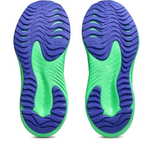ASICS Kid's Gel-Noosa TRI 16 Grade School Running Shoes, 3.5, Vital Green/White