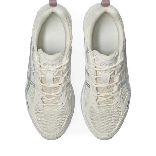 ASICS Unisex Gel-NUNOBIKI Sportstyle Shoes, 8M / 9.5W, Cream/Pure Silver