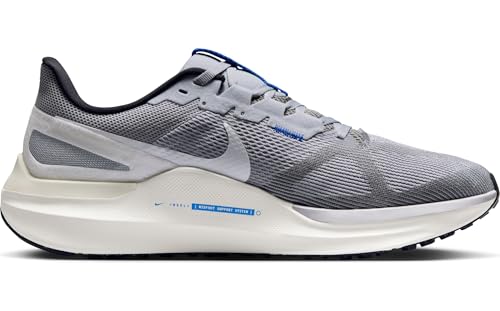 Nike Structure 25 Men's Road Running Shoes (DJ7883-011, Smoke Grey/Wolf Grey/Sail/White) Size 11.5