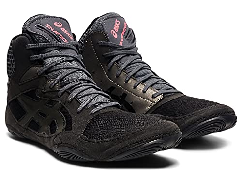ASICS Men's Snapdown 3 Wrestling Shoes, 13, Black/Gunmetal