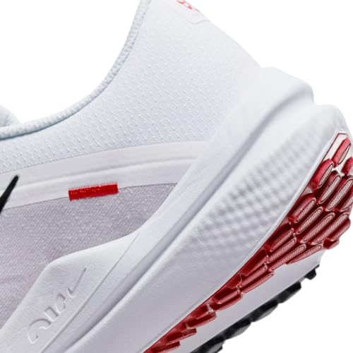 Nike Men's Air Winflo 10 Trainers, White Black Light Scarlet Red, 9 US