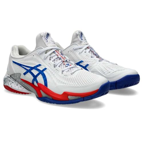 ASICS COURT FF 3 NOVAK Men's All Court Shoes, multicolor (white / blue), 26.0 cm