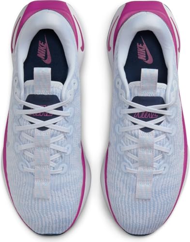 Nike Motiva Women's Walking Shoes (DV1238-008, Football Grey/Hot Fuchsia/Armory Navy) Size 10