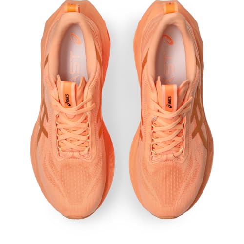 ASICS Men's NOVABLAST 4 LE Running Shoes, 9, Bright Sunstone/Faded Orange