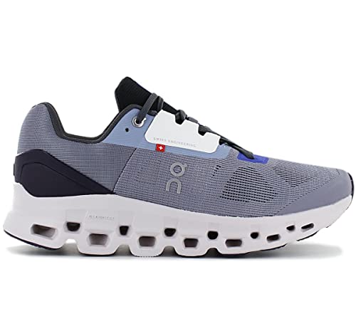 ON Running Cloudstratus Mens' Sneakers, Fossil/Midnight, 11