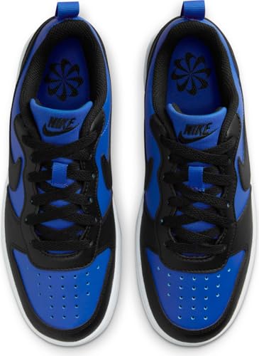 Nike Big Kid's Court Borough Low Recraft Lifestyle Shoes, Game Royal/Black-White, 6.5Y