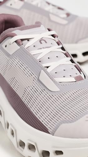On Women's Cloudmonster Void Sneakers, Fog/Pearl, 8.5 Medium US