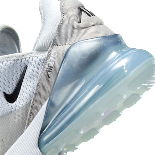 Nike Air Max 270 Women's Shoes (AH6789-018, Pure Platinum/Light Smoke Grey/Metallic Silver/Black) Size 7
